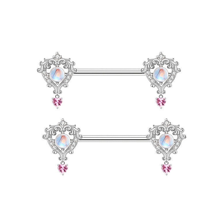 Wholesale Wing Key Navel Nail Nose Nail Nipple Ring Earring Butterfly Ear Bone Nail